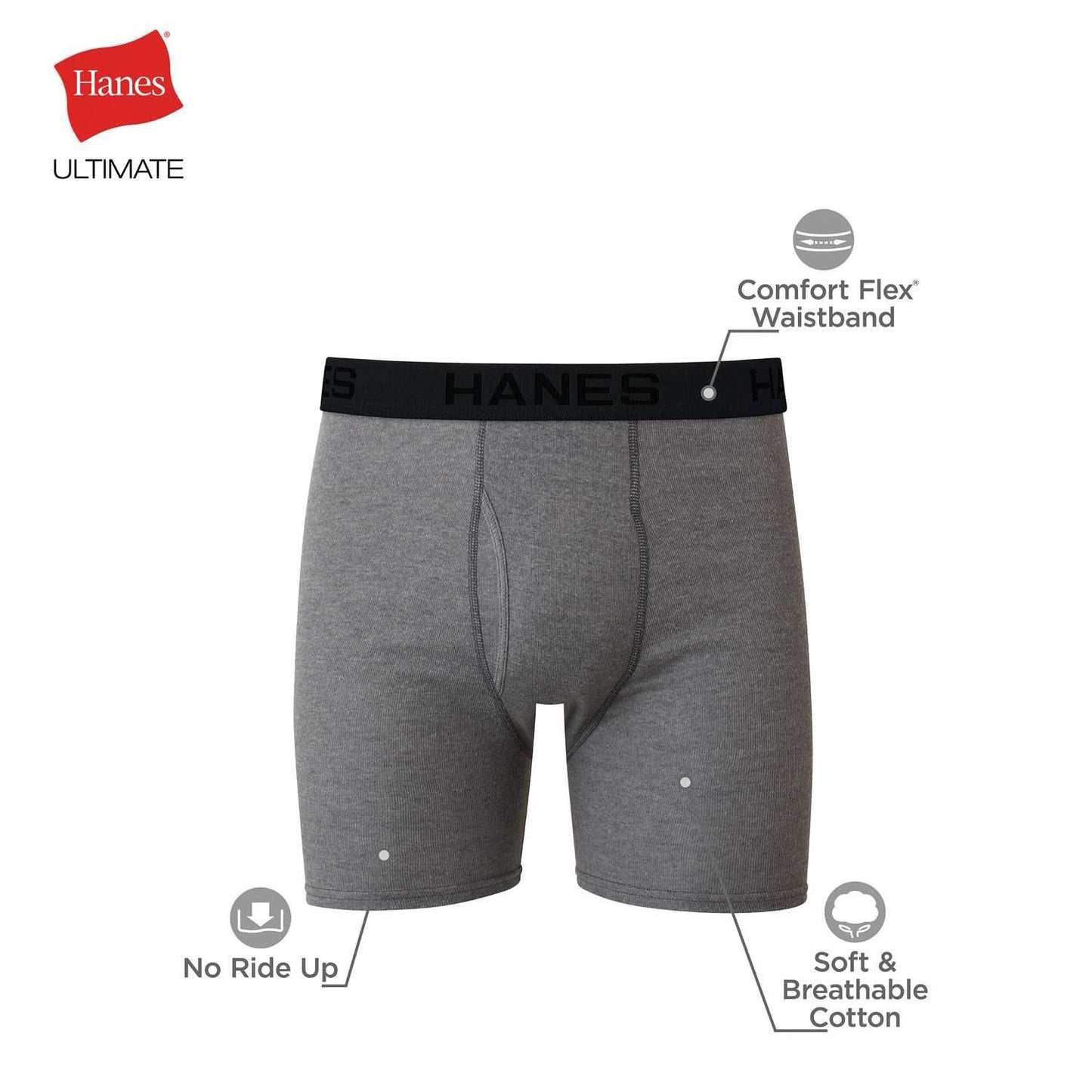 Men’s Cotton Boxer  5-Pack
